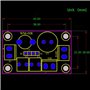DollaTek Ajustable Treble Bass 2 Voies Audio Diviseur de Fréquence Crossover Filtres