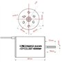 DollaTek 2435 4800KV 4P Moteur brushless sans capteur avec ESC sans balais 25A Controller régulateur de Vitesse électrique pour 