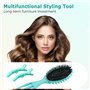 Vinabo Brosse Cheveux Bouclés, Brosse à Cheveux en Poils de Sanglier pour Fixer et Modeler les Boucles, Bounce Curl Brush Adapté