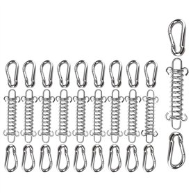 ViLiyDuo 6 Pièces Ressorts de Tension de Tente Boucle à Ressort de Tente Crochet à Ressort de Tension pour Camping Accessoires R