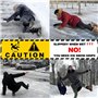 Crampons Antidérapants, Crampon Botte Neige, Glace Neige Traction Crampons, Crampons Neige Chaussures, pour Chaussures de Randon