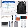 PRZRAO Sac à Cordon de Sport, Sac de Sport Imperméable avec Compartiment à Chaussures, Sac à Dos avec Cordon de Serrage pour Bou