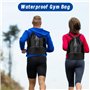 PRZRAO Sac à Cordon de Sport, Sac de Sport Imperméable avec Compartiment à Chaussures, Sac à Dos avec Cordon de Serrage pour Bou