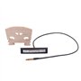 Alnicov Lot de chevalet de violon double piézo pour violoncelle basse