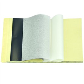 KLYNGTSK 50 Feuilles Papier Transfert Tatouage Imprimable Papier de Transfert Thermique A4 Feuille Carbone Tatouage Non Toxique