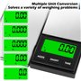 TNOMSNO 1000g/0.01g Balance Électronique de Précision, 5 Unités Polyvalentes Balance Analytique Portable Tare Pèse-Précision Pro