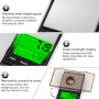 TNOMSNO 1000g/0.01g Balance Électronique de Précision, 5 Unités Polyvalentes Balance Analytique Portable Tare Pèse-Précision Pro