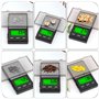 TNOMSNO 1000g/0.01g Balance Électronique de Précision, 5 Unités Polyvalentes Balance Analytique Portable Tare Pèse-Précision Pro