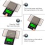 TNOMSNO 1000g/0.01g Balance Électronique de Précision, 5 Unités Polyvalentes Balance Analytique Portable Tare Pèse-Précision Pro