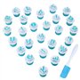Lot de 26pcs Emporte-Pièce