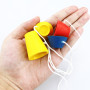 AMANDELIZABE Jumbo Lot de 20 tees de golf en caoutchouc - Différentes hauteurs et couleurs - Pour les jours glaciaux