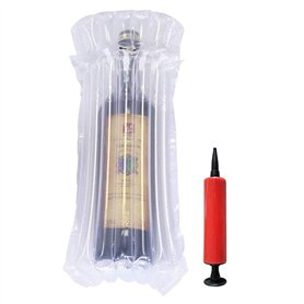 TXVSO Home Sacs à Bulles de Protecteur de Bouteille de vin avec Le Sac Gonflable de Sac Gonflable de Pompe réutilisable pour l'e