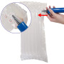 TXVSO Home Sacs à Bulles de Protecteur de Bouteille de vin avec Le Sac Gonflable de Sac Gonflable de Pompe réutilisable pour l'e
