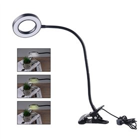 Loupe avec pince USB : loupe à clip avec lumière noire