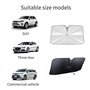 Pare-Soleil pour Pare-Brise de Voiture,Parapluie Pare-Soleil Pliable pour Pare,Pare-Soleil Voiture,Protection UV Pare Soleil Voi