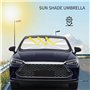 Pare-Soleil pour Pare-Brise de Voiture,Parapluie Pare-Soleil Pliable pour Pare,Pare-Soleil Voiture,Protection UV Pare Soleil Voi
