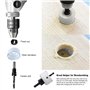Knpwer Lot de 17 scies cloches - Couronne de forage 19-127 mm - En acier au carbone - Kit de coupe de scie cloche, downlights, f