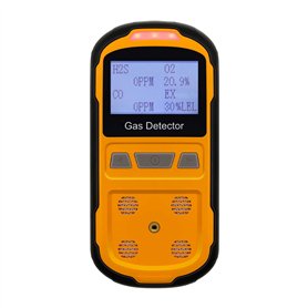 Scondaor Détecteur de fuite de gaz pour H2S CO O2 et LEL