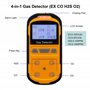 détecteur de gaz portable avec alarmes audibles