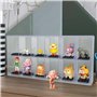 Banaone Boîte D'affichage de Blocs de Construction en Acrylique Empilable