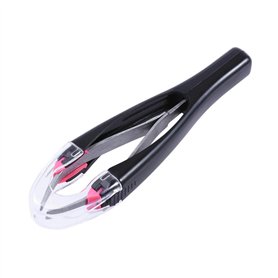 Lurrose Pince à épiler élastique automatique rétractable pour enlever les sourcils (couleur aléatoire)