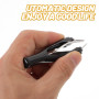 Lurrose Pince à épiler élastique automatique rétractable pour enlever les sourcils (couleur aléatoire)