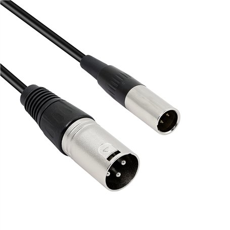 Câble de microphone mini XLR mâle vers XLR mâle