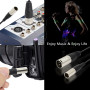 Câble de microphone mini XLR mâle vers XLR mâle, mini XLR mâle 3 broches vers carte XLR 3 broches Nong mâle pour appareil photo 