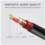 Câble de microphone mini XLR mâle vers XLR mâle, mini XLR mâle 3 broches vers carte XLR 3 broches Nong mâle pour appareil photo 