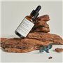 Lot de 6 accessoires de fond en bois de forêt naturel pour séance photo (marron noir)