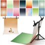 Exzycke Lot de 7 Toiles de Fond 3D à 14 Motifs progressifs pour Photographie avec Support - 86