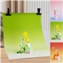 Exzycke Lot de 7 Toiles de Fond 3D à 14 Motifs progressifs pour Photographie avec Support - 86,4 x 58,4 cm - Accessoires de Tabl
