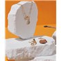 4pcs Original Design Produit Photographie Fond irrégulier aromathérapie plâtre Photographie Prop Alimentaire Bijoux cosmétiques 