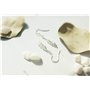 Boucles d'oreilles en Argent 925 Femme Boucles d'oreilles Pendantes Plume Boucles d Oreilles pour Femme