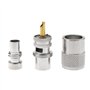 OTOTEC 10x PL259 Connecteur UHF à Souder Brancher sur Un Connecteurs Mâle avec Réducteur pour Câble Coaxial Rg8x CB Radio Antenn