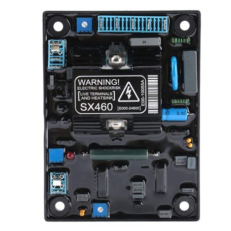 Jadeshay Régulateur de tension SX460 - Entrée 190-264VAC Régulateur de tension moteur automatique AVR Générateur Accessoires