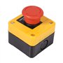 Nikou Interrupteur d'Arrêt d'Urgence de Signe Rouge, Bouton Poussoir Résistant aux Intempéries, 660V 10A, Plastique Coup de Poin