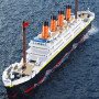Technic Titanic Lot de Blocs de Construction, 1288 Pièces Micro Bateau de Croisière Titanic Bateau Kit de Construction Modèle No