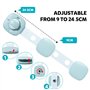 FERRGIA Démonte Cassette Vélo Chain,5 Pièces Outil Retrait Cassette de Vélo Kit,Universel D'extracteur Cassette,Extracteur de Ma