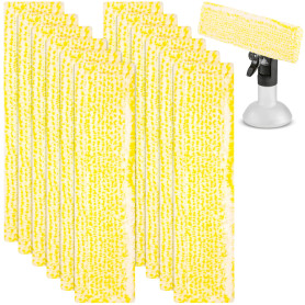 FERRGIA 12 Pièces Bonnettes Microfibre Accessoire