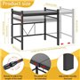 CIRULLI Etagere micro ondes extensible à 2 niveaux, etagere micro onde vertical avec 4 crochets en S,support de cuisine pratique