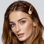 Épingles à cheveux,Pinces à cheveux, 30 pièces 3,1 pouces de grandes barrettes à pression en métal Barrettes antidérapantes pour