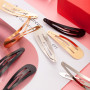 Épingles à cheveux,Pinces à cheveux, 30 pièces 3,1 pouces de grandes barrettes à pression en métal Barrettes antidérapantes pour