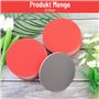 Lot de 21 éponges abrasives à main 180-3000, papier abrasif rond flexible et humide pour métal, acier inoxydable, céramique, car