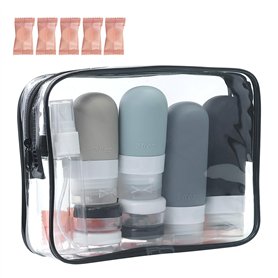 Lot de 17 bouteilles de voyage à remplir