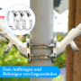 Lot de 10 colliers de serrage réglables en acier inoxydable - 46-70 mm - Pour voiture, industrie, connexion et sécurisation des 