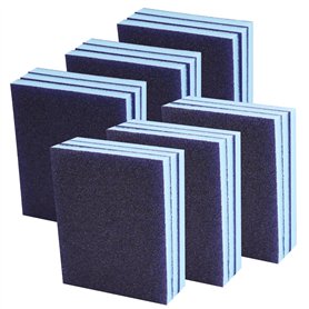 Lot de 21 éponges abrasives douces