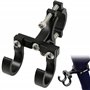 Scooter Avant Crochet Trottinette Suspension - Universel Double Tête Accessoires de Montage en Alliage D'aluminium pour Sacs Vél