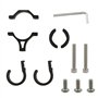 Scooter Avant Crochet Trottinette Suspension - Universel Double Tête Accessoires de Montage en Alliage D'aluminium pour Sacs Vél
