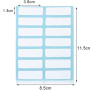 Étiquette collante,336 pièces étiquettes autocollantes Étiquettes de Dossier de Dossier Étiquette 13 x 38mm pour boîte de pot de
